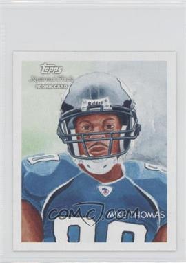 2009 Topps National Chicle - [Base] - Mini National Chicle Back #C118 - Mike Thomas