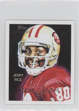 2009 Topps National Chicle - [Base] - Mini National Chicle Back #C152 - Jerry Rice