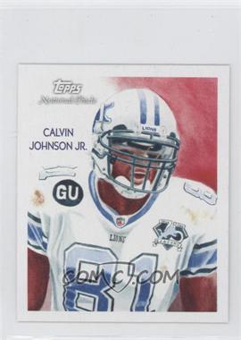 2009 Topps National Chicle - [Base] - Mini National Chicle Back #C170 - Calvin Johnson