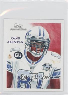 2009 Topps National Chicle - [Base] - Mini National Chicle Back #C170 - Calvin Johnson