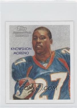 2009 Topps National Chicle - [Base] - Mini National Chicle Back #C192 - Knowshon Moreno