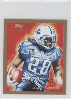 2009 Topps National Chicle - [Base] - Mini #C110 - Chris Johnson