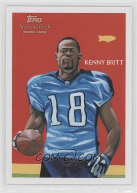 2009 Topps National Chicle - [Base] #C187 - Kenny Britt
