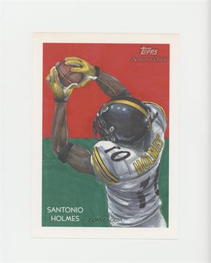 2009 Topps National Chicle - Box Loader Cabinet #NCCC12 - Santonio Holmes