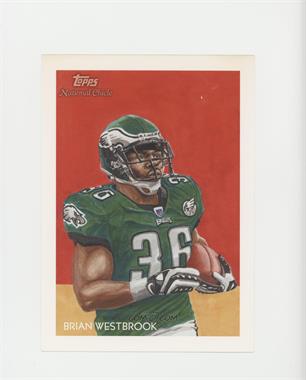 2009 Topps National Chicle - Box Loader Cabinet #NCCC22 - Brian Westbrook