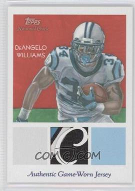 2009 Topps National Chicle - Relics #NCR-DEW - DeAngelo Williams