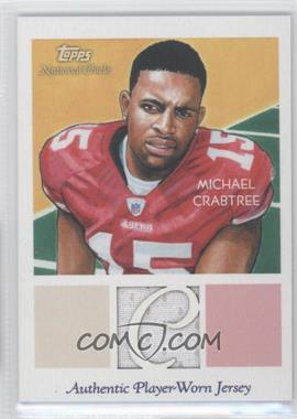 2009 Topps National Chicle - Relics #NCR-MC - Michael Crabtree