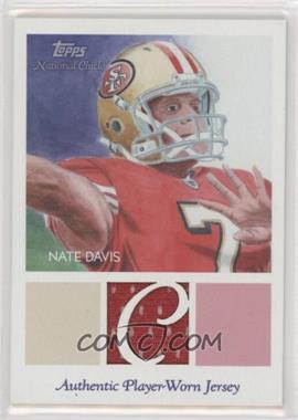 2009 Topps National Chicle - Relics #NCR-ND - Nate Davis