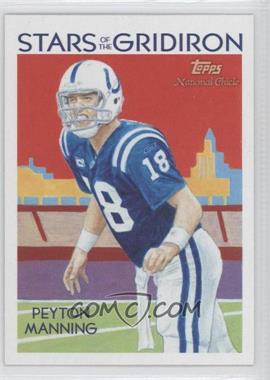 2009 Topps National Chicle - Stars of the Gridiron #SG-10 - Peyton Manning