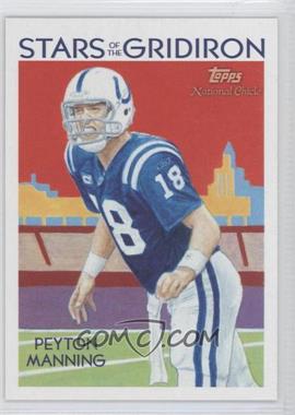 2009 Topps National Chicle - Stars of the Gridiron #SG-10 - Peyton Manning