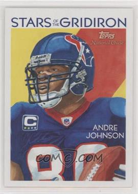 2009 Topps National Chicle - Stars of the Gridiron #SG-2 - Andre Johnson
