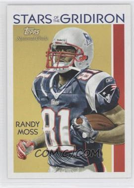 2009 Topps National Chicle - Stars of the Gridiron #SG-6 - Randy Moss