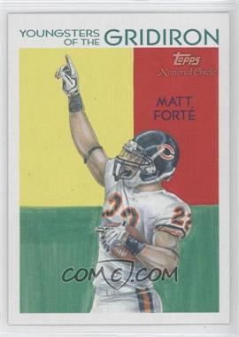 2009 Topps National Chicle - Youngsters of the Gridiron #YG-11 - Matt Forte