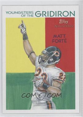 2009 Topps National Chicle - Youngsters of the Gridiron #YG-11 - Matt Forte