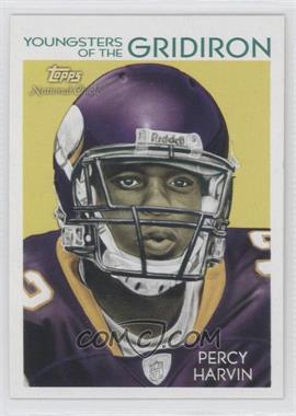 2009 Topps National Chicle - Youngsters of the Gridiron #YG-14 - Percy Harvin