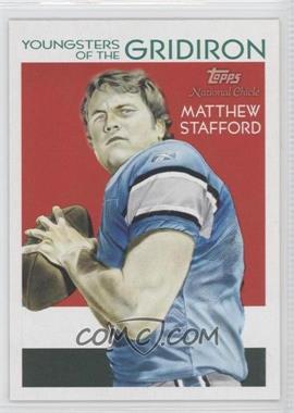 2009 Topps National Chicle - Youngsters of the Gridiron #YG-5 - Matthew Stafford