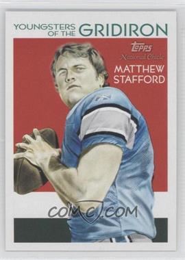 2009 Topps National Chicle - Youngsters of the Gridiron #YG-5 - Matthew Stafford