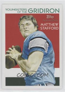 2009 Topps National Chicle - Youngsters of the Gridiron #YG-5 - Matthew Stafford