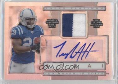 2009 Topps Platinum - Autographed Refractor Patch #ARP-JA - Joseph Addai /110