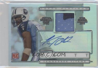 2009 Topps Platinum - Autographed Refractor Patch #ARP-KB - Kenny Britt /200