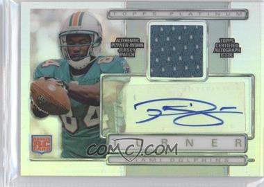 2009 Topps Platinum - Autographed Refractor Patch #ARP-PT - Patrick Turner /450