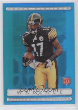 2009 Topps Platinum - [Base] - Blue Refractor #135 - Mike Wallace /99