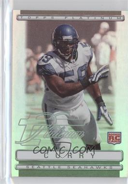 2009 Topps Platinum - [Base] - Rookie Variations #112 - Aaron Curry /1549