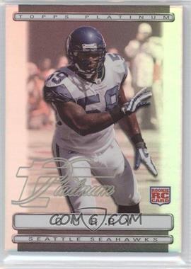 2009 Topps Platinum - [Base] - Rookie Variations #112 - Aaron Curry /1549