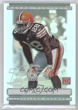 2009 Topps Platinum - [Base] - Rookie Variations #163 - James Davis /1549