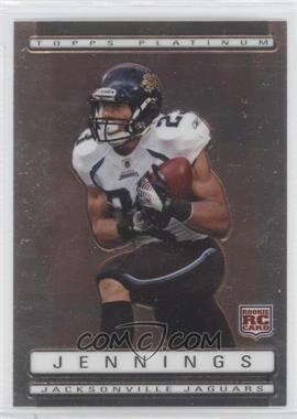 2009 Topps Platinum - [Base] #156 - Rashad Jennings