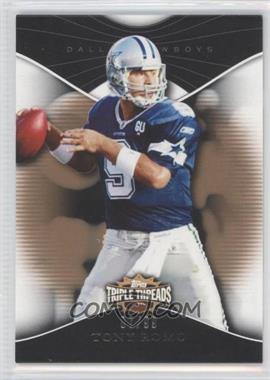 2009 Topps Triple Threads - [Base] - Gold #12 - Tony Romo /99