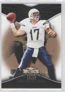 2009 Topps Triple Threads - [Base] - Gold #5 - Philip Rivers /99