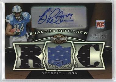 2009 Topps Triple Threads - [Base] - Sepia #103 - Brandon Pettigrew /30