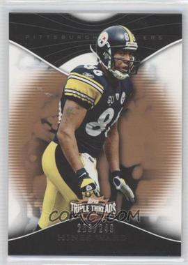 2009 Topps Triple Threads - [Base] - Sepia #70 - Hines Ward /249