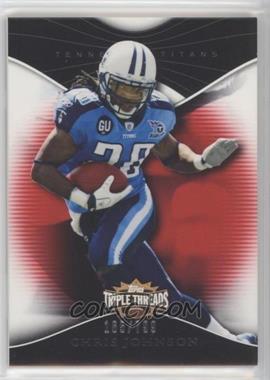 2009 Topps Triple Threads - [Base] #36 - Chris Johnson /799