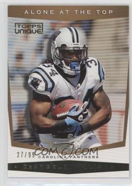 2009 Topps Unique - Alone at the Top - Bronze Select #AT4 - DeAngelo Williams /99