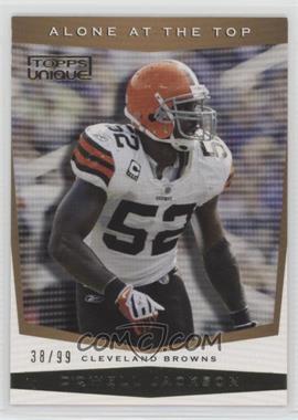 2009 Topps Unique - Alone at the Top - Bronze Select #AT7 - D'Qwell Jackson /99