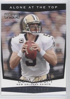 2009 Topps Unique - Alone at the Top #AT2 - Drew Brees