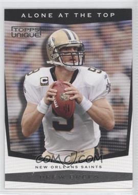 2009 Topps Unique - Alone at the Top #AT2 - Drew Brees