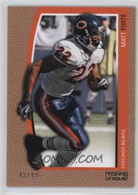 2009 Topps Unique - [Base] - Bronze Select #20 - Matt Forte /99