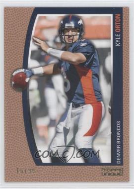 2009 Topps Unique - [Base] - Bronze Select #69 - Kyle Orton /99