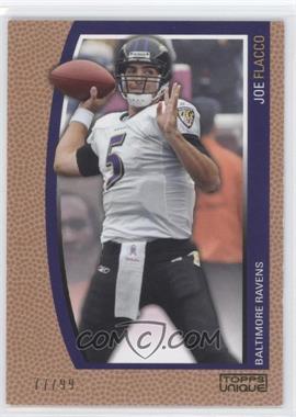 2009 Topps Unique - [Base] - Bronze Select #71 - Joe Flacco /99