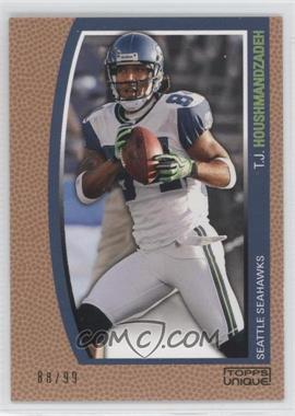 2009 Topps Unique - [Base] - Bronze Select #91 - T.J. Houshmandzadeh /99