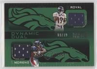 Eddie Royal, Knowshon Moreno #/79