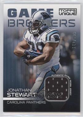 2009 Topps Unique - Game Breakers Relics #GSR-JS - Jonathan Stewart /199