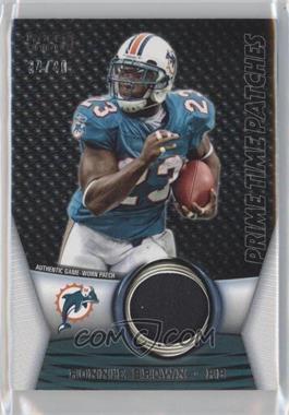 2009 Topps Unique - Prime Time Patches #PTP-17 - Ronnie Brown /40