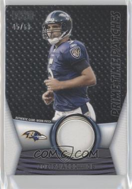 2009 Topps Unique - Prime Time Patches #PTP-44 - Joe Flacco /50