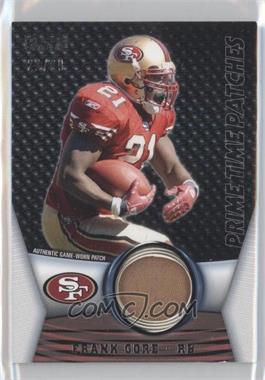 2009 Topps Unique - Prime Time Patches #PTP-54 - Frank Gore /99