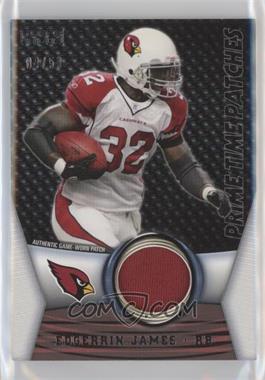 2009 Topps Unique - Prime Time Patches #PTP-69 - Edgerrin James /50