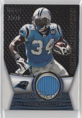 2009 Topps Unique - Prime Time Patches #PTP-92 - DeAngelo Williams /40